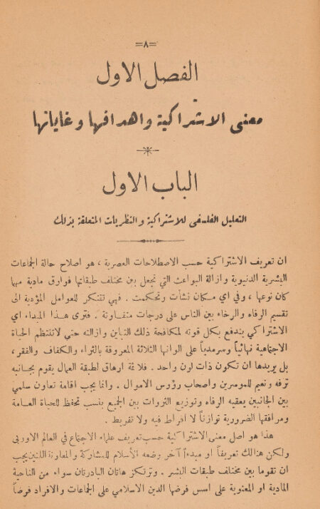 الاشتراكية في الإسلام