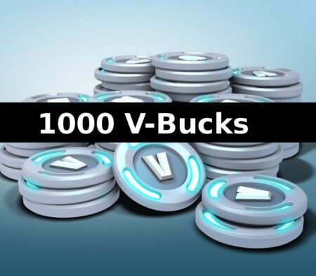 بطاقة شحن فورتنايت 1000 في بوكس (V-Bucks) العالمية